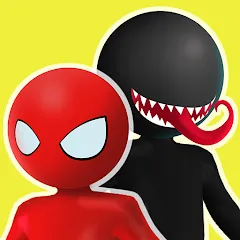 Скачать взлом Stick Hero: Comic Superhero (Стик Хиро) [МОД Много денег] на Андроид