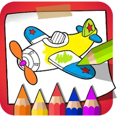 Скачать взлом Coloring Book - Kids Paint [МОД Бесконечные деньги] на Андроид