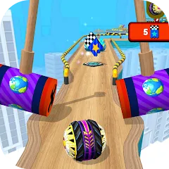 Скачать взлом Rolling Balls 3D (Гоинг Боллс 3Д) [МОД Меню] на Андроид