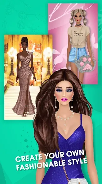 Fashion Triple Match: Dress Up (Фэшн Мердж)  [МОД Unlocked] Screenshot 1