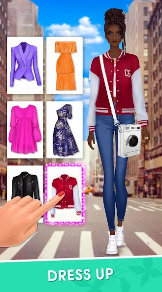 Fashion Triple Match: Dress Up (Фэшн Мердж)  [МОД Unlocked] Screenshot 3