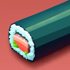 Скачать взлом Sushi Roll 3D - Cooking ASMR (Суши Ролл 3D)  [МОД Меню] на Андроид