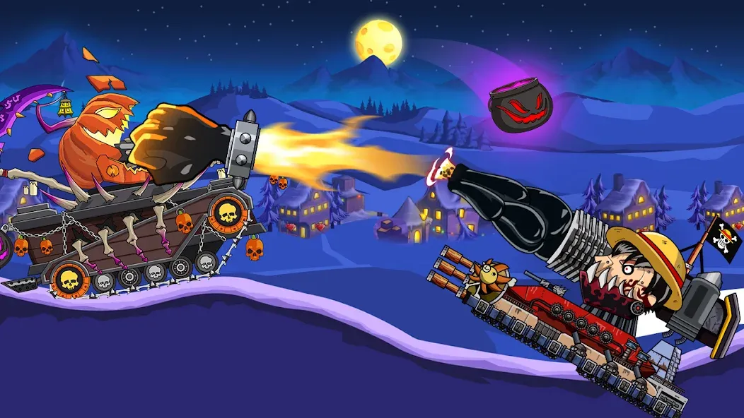 Tank Combat: War Battle (Танковый бой)  [МОД Unlocked] Screenshot 3