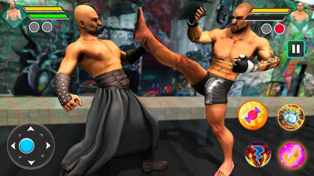 Ninja Master 3D Fighting Games  [МОД Бесконечные монеты] Screenshot 4