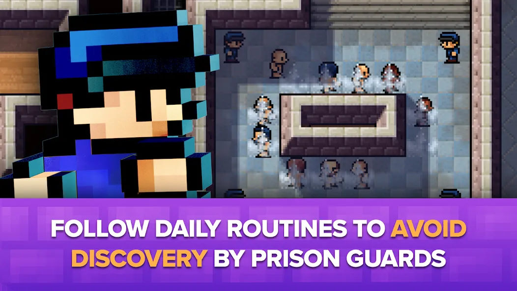 The Escapists: Prison Escape – (Зе Эскейпистс)  [МОД Меню] Screenshot 3