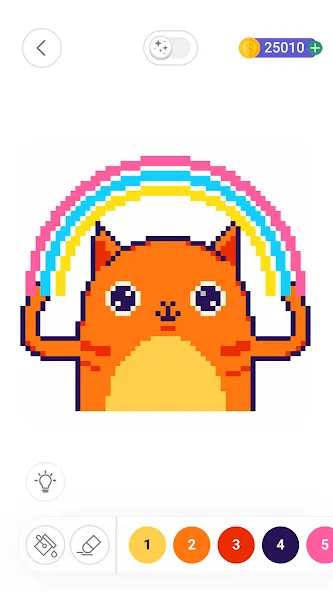 Color by Number：Coloring Games (Цвет по номерам)  [МОД Mega Pack] Screenshot 5