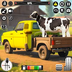 Скачать взлом Animal Transport Driving Games (Домашний перевоз игры) [МОД Много монет] на Андроид