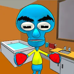 Скачать взлом Squid Neighbor. Sponge Escape [МОД Меню] на Андроид