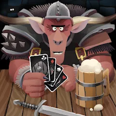 Скачать взлом Card Crawl (Кард Кролл)  [МОД Много монет] на Андроид