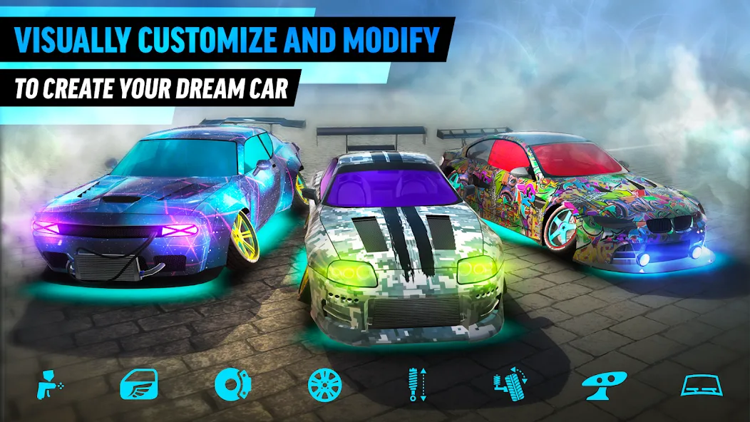 Drift Max World - Racing Game (Дрифт Макс Ворлд)  [МОД Меню] Screenshot 4