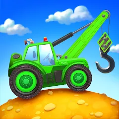 Скачать взлом Build a House: Building Trucks [МОД Все открыто] на Андроид