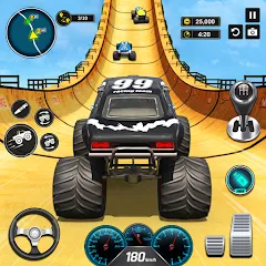 Скачать взлом Monster Truck Games- Car Games [МОД Меню] на Андроид