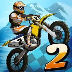 Скачать взлом Mad Skills Motocross 2 (Мад Скилс Мотокросс 2)  [МОД Menu] на Андроид
