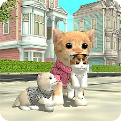 Скачать взлом Cat Sim Online: Play with Cats  [МОД Все открыто] на Андроид