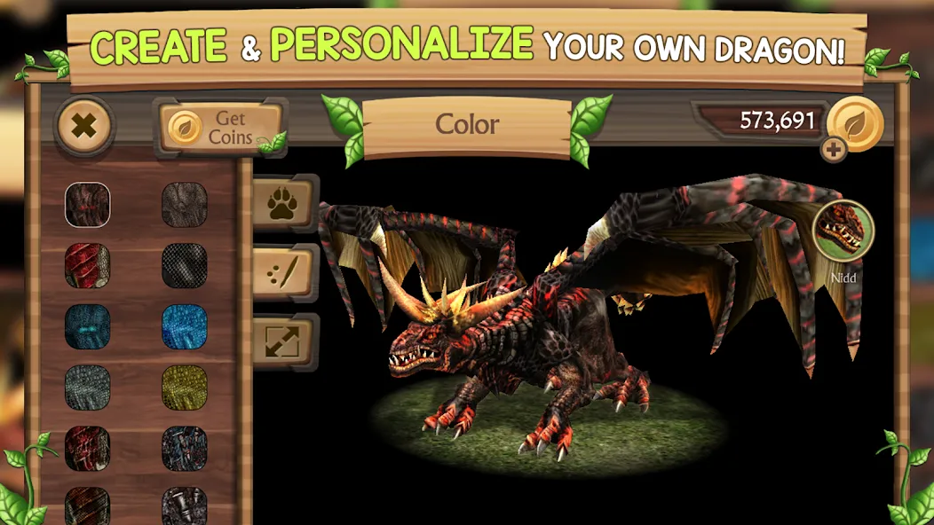 Dragon Sim Online: Be A Dragon  [МОД Меню] Screenshot 3