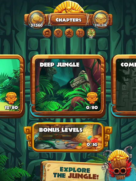 Jungle Mash (Джангл Маш)  [МОД Бесконечные монеты] Screenshot 3