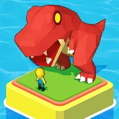 Скачать взлом Dino Tycoon - 3D Building Game  [МОД Unlimited Money] на Андроид
