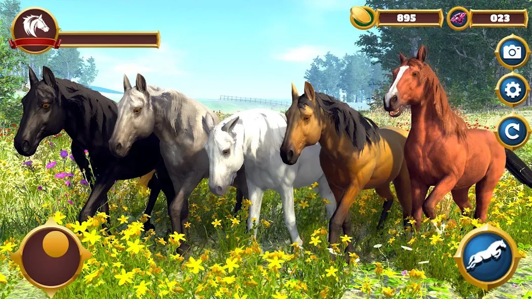 Virtual Horse Family Simulator  [МОД Mega Pack] Screenshot 2