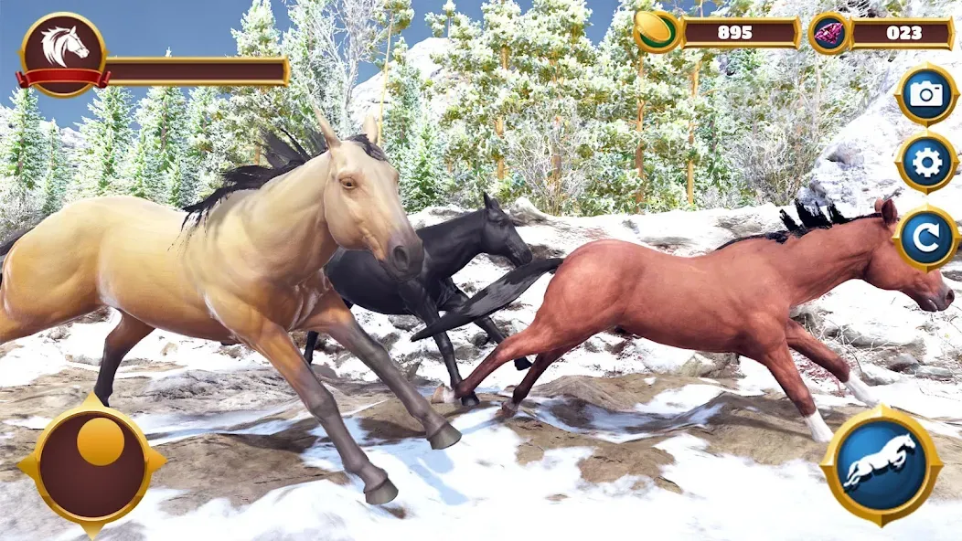 Virtual Horse Family Simulator  [МОД Mega Pack] Screenshot 3