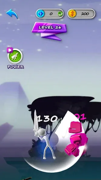 Stickman Tower Defense (Сткмен Башня Захисту)  [МОД Много денег] Screenshot 5