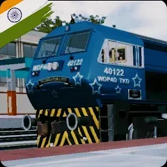 Скачать взлом Indian Railway Simulator (Индийский железнодорожный симулятор)  [МОД Бесконечные монеты] на Андроид