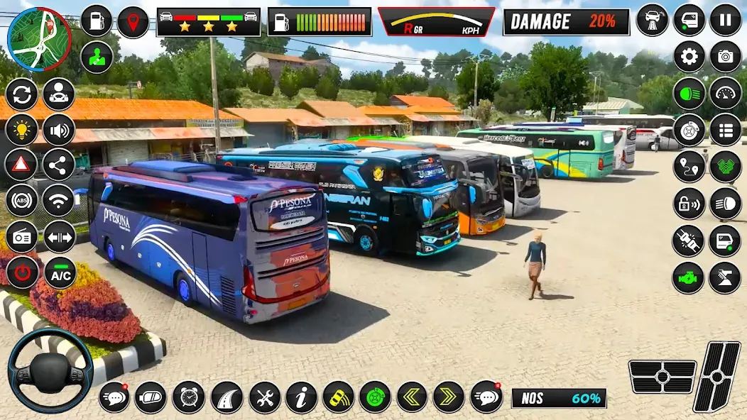 Euro Bus Simulator - Bus Games  [МОД Много монет] Screenshot 3