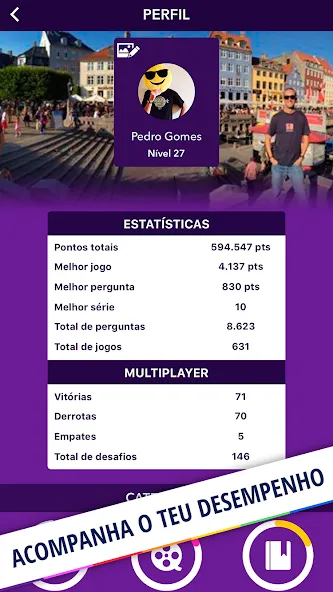 Quizit - Trivia Português (Квизит)  [МОД Много денег] Screenshot 5