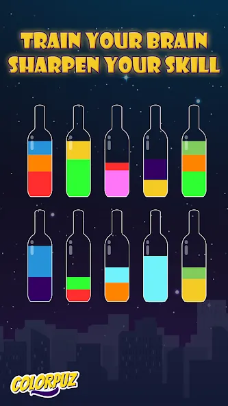 Colorpuz - Water Sort Puzzle (Колорпаз)  [МОД Меню] Screenshot 2