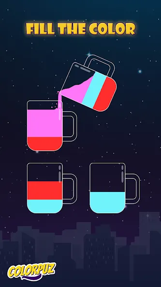 Colorpuz - Water Sort Puzzle (Колорпаз)  [МОД Меню] Screenshot 5