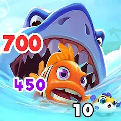 Скачать взлом Fish Go.io - Be the fish king [МОД Бесконечные монеты] на Андроид