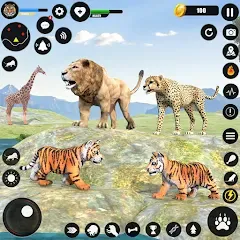 Скачать взлом Tiger Simulator Animal Games (Тигровый симулятор игры с животными)  [МОД Все открыто] на Андроид
