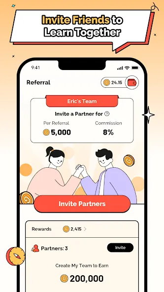 Witcoin: Web3 Play to Learn (Виткоин)  [МОД Много монет] Screenshot 4
