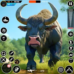 Скачать взлом Wild Animal Deer Hunting Games (Охота на диких зверей с оружием  игры) [МОД Menu] на Андроид
