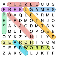 Скачать взлом Word Search: Word Find (Ворд Срч)  [МОД Много денег] на Андроид