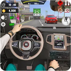 Скачать взлом City Car Driving - Car Games (Сити Кар Драйвинг)  [МОД Menu] на Андроид