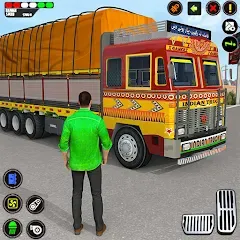 Скачать взлом Indian Truck Drive Truck Games (Индийский грузовой симулятор) [МОД Много монет] на Андроид