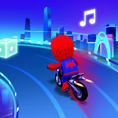 Скачать взлом Beat Racing:Car&Music game (Бит Кар Гонки игра музыки )  [МОД Много денег] на Андроид