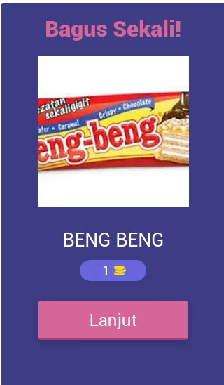 Tebak Makanan Ringan Indonesia (Гаме маканан Ринган)  [МОД Много монет] Screenshot 2