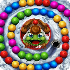 Скачать взлом Marble Puzzle Legend (Зумбалл Делюкс) [МОД Menu] на Андроид