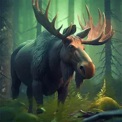 Скачать взлом The Moose - Animal Simulator (Зе Мус)  [МОД Unlocked] на Андроид