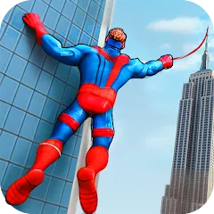 Скачать взлом Spider Hero:Super City Hero (пайдер Хиро)  [МОД Все открыто] на Андроид