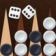 Скачать взлом Backgammon Plus - Board Game (Бэкгаммон Плюс)  [МОД Бесконечные монеты] на Андроид