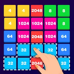 Скачать взлом 2248 Number block puzzle 2048 (Две тысячи двести сорок восемь)  [МОД Menu] на Андроид