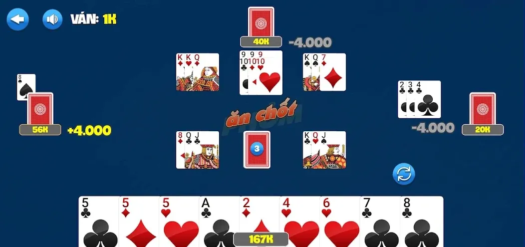 Phỏm  [МОД Бесконечные деньги] Screenshot 5