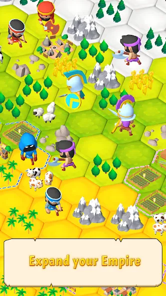 Civilization Hex: Tribes Rise (Цивилизация Гекс)  [МОД Бесконечные монеты] Screenshot 4