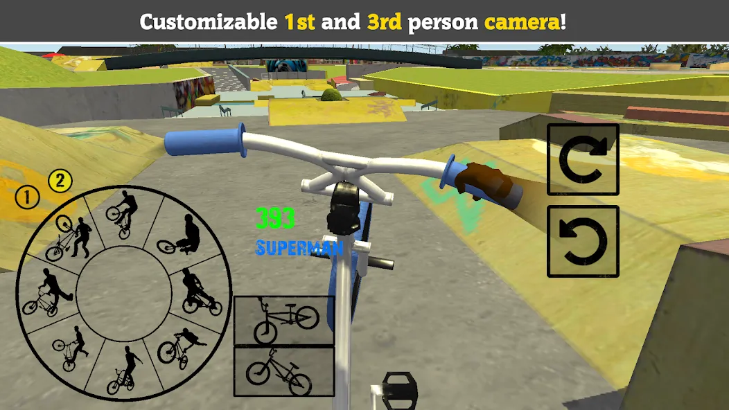 BMX FE3D 2 (БМХ ФЭ3Д 2)  [МОД Все открыто] Screenshot 2