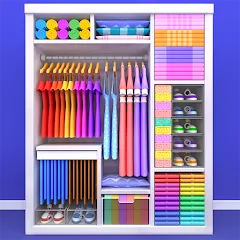 Скачать взлом Fill the Closet: Organize Game (Фил зе Клозет)  [МОД Unlimited Money] на Андроид