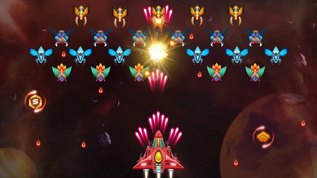 Galaxy Attack - Alien Shooter (Гэлэкси аттак)  [МОД Mega Pack] Screenshot 5