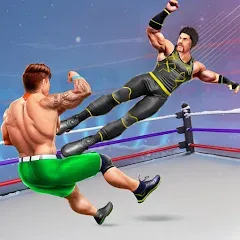 Скачать взлом Tag Team Wrestling Game (Таг Тим Реслинг Гейм)  [МОД Все открыто] на Андроид