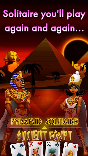 Pyramid Solitaire - Egypt (Пирамиды пасьянс)  [МОД Mega Pack] Screenshot 2